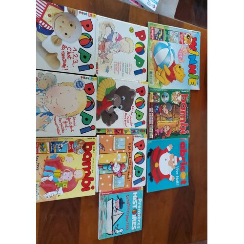 Lot De Magazines 1 À 4 Ans Popi Bambi Abricot Winnie Comptines