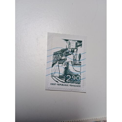 Timbre France Oblitéré 2,90 Yvert N° 2163 Série Touristique Crest (Drôme) De 1981