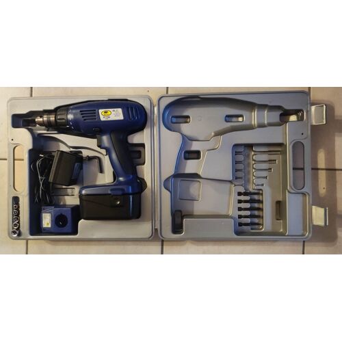 Perceuse / Visseuse sans fil 12V Rhino PX 1290 avec mallette et accessoires