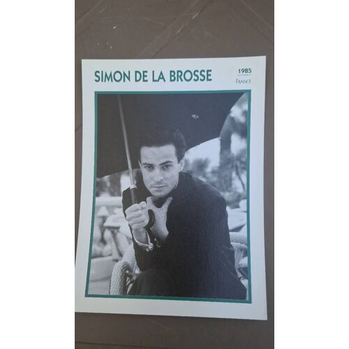 Simon De La Brosse