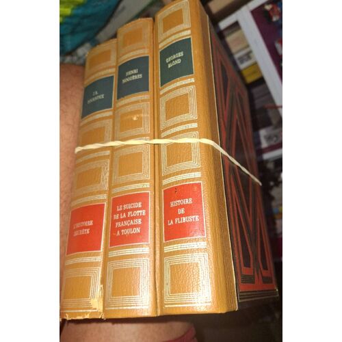 3 Livres Histoire - Édition Famot Années 70
