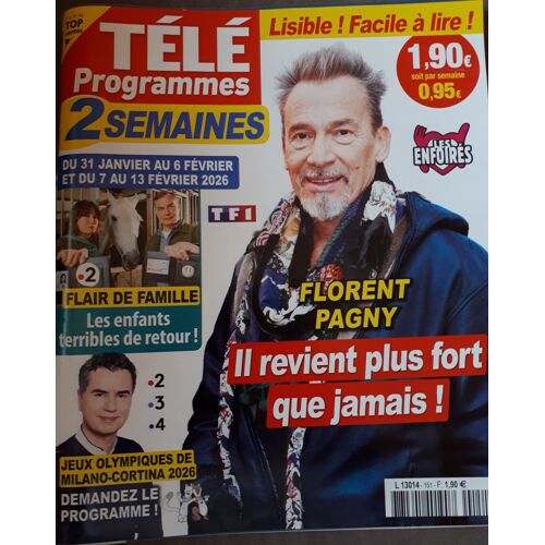 Télé 2 Semaines 151 Florent Pagny Les Enfoirés