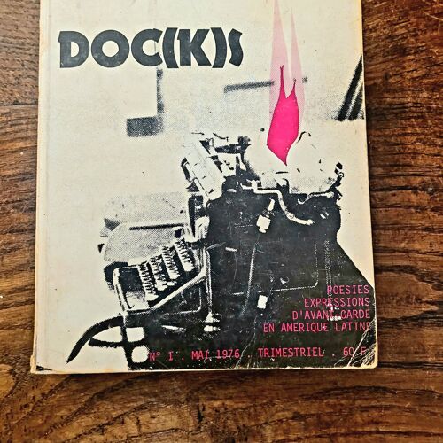 Doc(K)S. Premier Numéro De La Revue. Édition 1976.