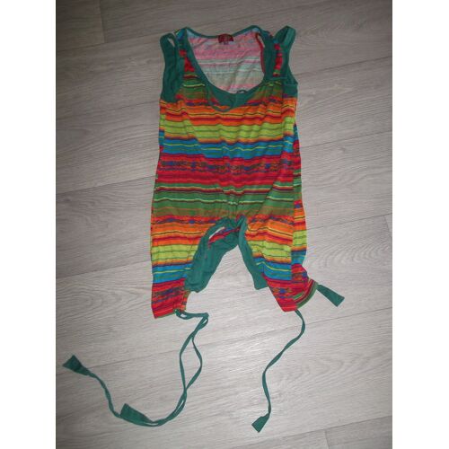 Tee Shirt Coline Multicolore Long Taille M Tbe