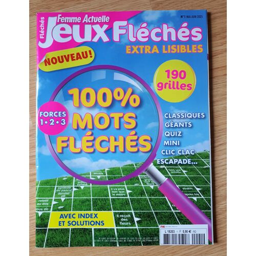 Femme Actuelle Jeux Fléchés Extra Lisibles 1