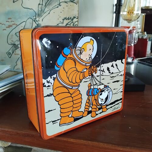 Boite Tintin Orange