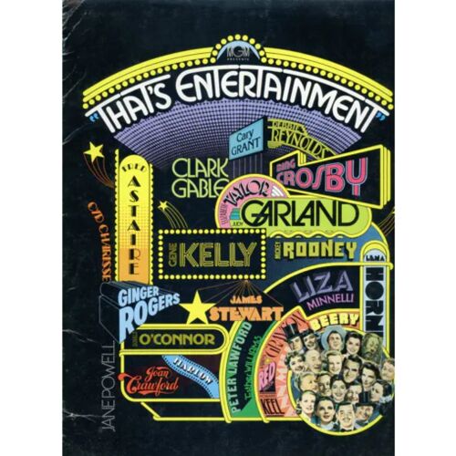 That S Entertainment, Synopsis Dépliant, Jack Haley Jr. Avec Fred Astaire, Bing Crosby, Gene Kelly