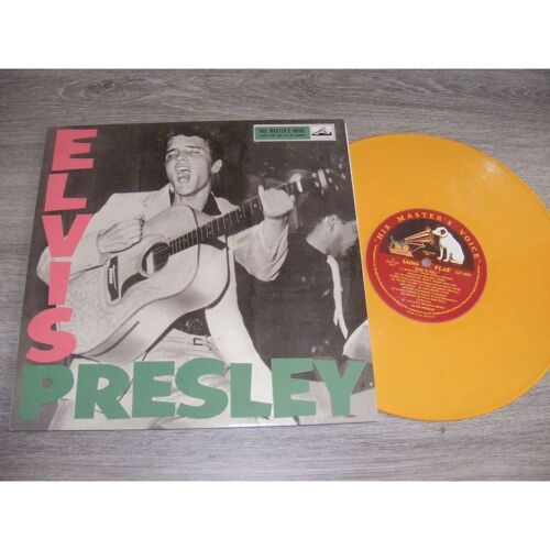 Elvis Presley N°1 Hmv Lp 25 Cm Yellow Vinyl Jaune !