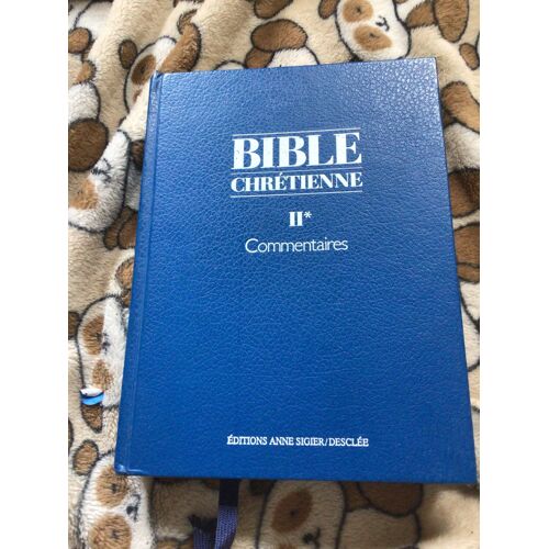 Bible Chrétienne. Ii* Commentaires. Mère Elisabeth De Solms. Dom Claude Jean-Nesmy. Mère Cecile Mirville -Dechene. Édition Anne Sigier Et Desclee. 1988