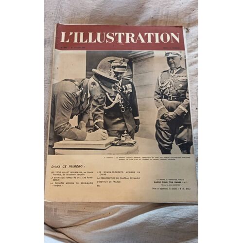 L'Illustration Numéro 5030 29 Juillet 1939