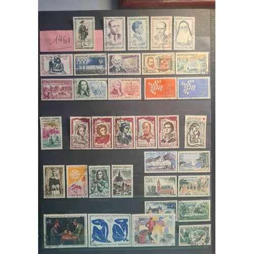 Timbre France 1961