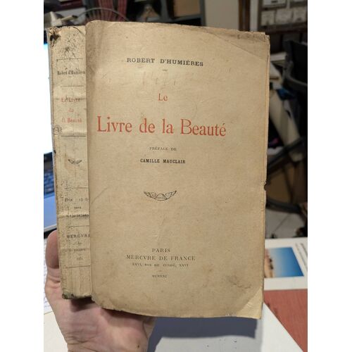 Le Livre De La Beauté ... Robert D'Humieres