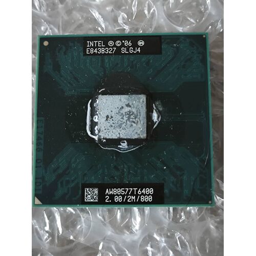 Processeur CPU SLGJ4 Intel Core 2 Duo T6400 2.00 GHZ