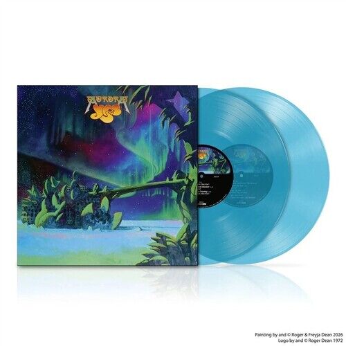 Yes - Aurora - Translucent Blue Colored Vinyl [Vinyl Lp] Blue, Clear Vinyl, Uk - Import