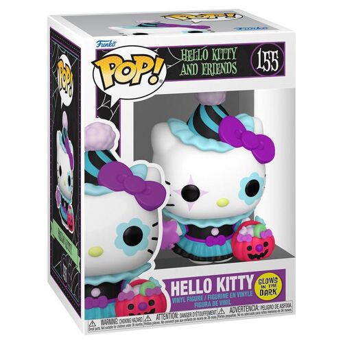 Figurine Funko Pop - Sanrio N°155 - Hello Kitty - Glow In The Dark [Avec Chase] (94576)