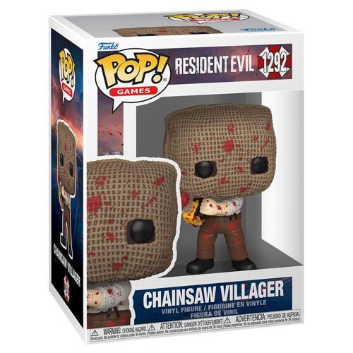Figurine Funko Pop - Resident Evil N°1292 - Chainsaw Villager (93533)