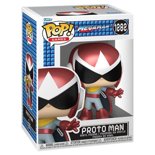 Figurine Funko Pop - Mega Man N°1282 - Proto Man (Mega Man X) (93677)