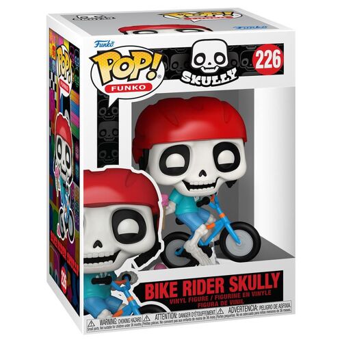 Figurine Funko Pop - Fantastik Plastik N°226 - Skully À Vélo (88331)