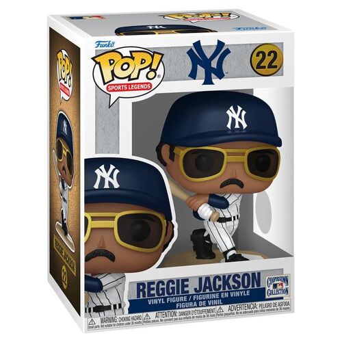 Figurine Funko Pop - Mlb : Ligue Majeure De Baseball N°22 - Reggie Jackson (93506)