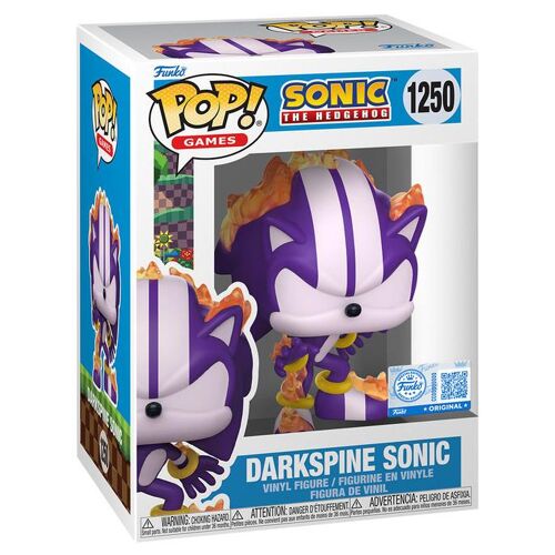 Figurine Funko Pop - Sonic Le Hérisson N°1250 - Darkspine Sonic (94729)