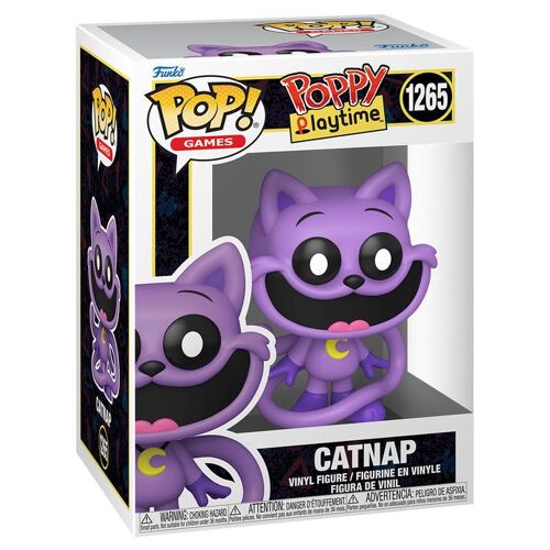 Figurine Funko Pop - Poppy Playtime N°1265 - Catnap (93516)