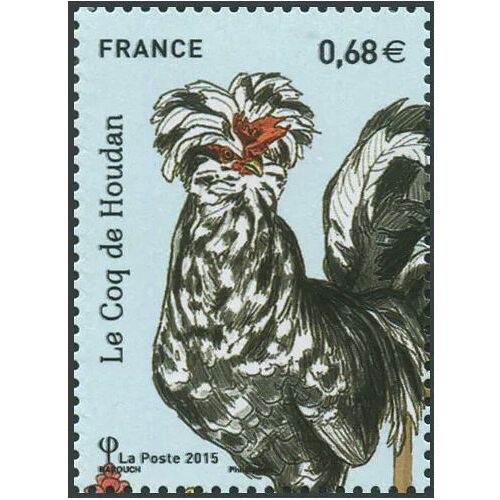 France 2015, Très Beau Timbre Neuf** Luxe Yvert 5008, Les Coqs De France, Le Coq De Houdan.