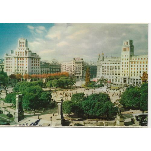 Espagne- Barcelone - Plaza De Cataluna