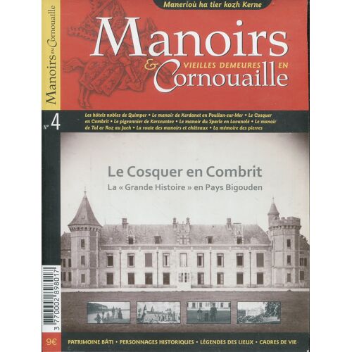 Manoirs & Vieilles Demeures En Cornouailles N°4 - Le Cosquer En Combrit
