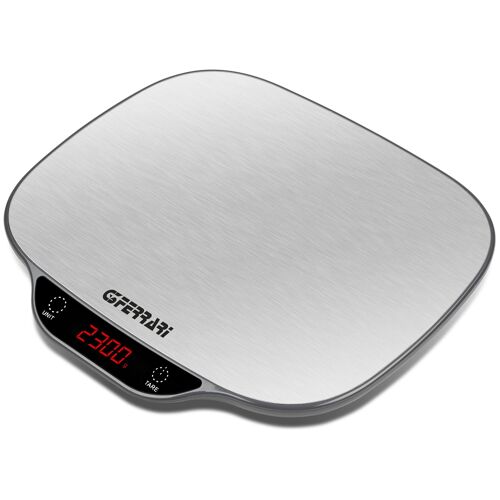 G3 Ferrari G20096 Acier inoxydable Comptoir Balance de ménage électronique