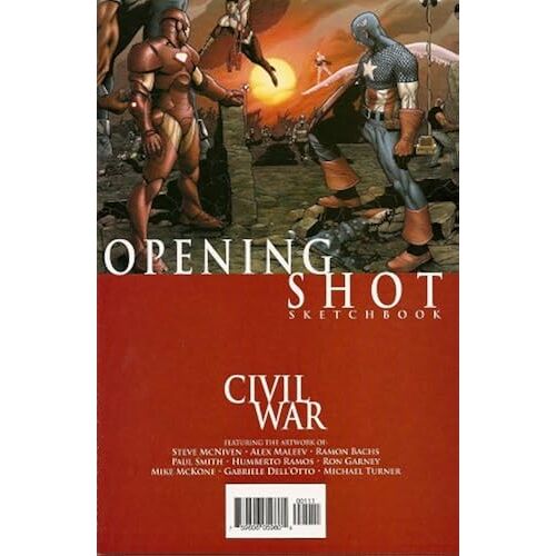 Civil War: Opening Shot Sketchbook (Civil War One Shot)