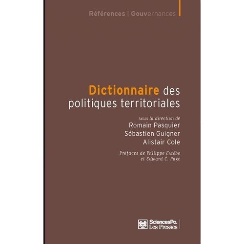 Dictionnaire Des Politiques Territoriales