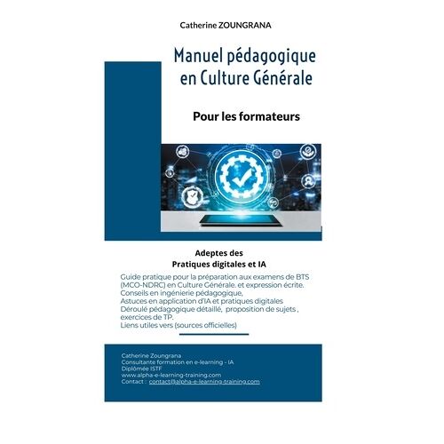 Manuel Pédagogique En Culture Générale - Pour Les Formateurs
