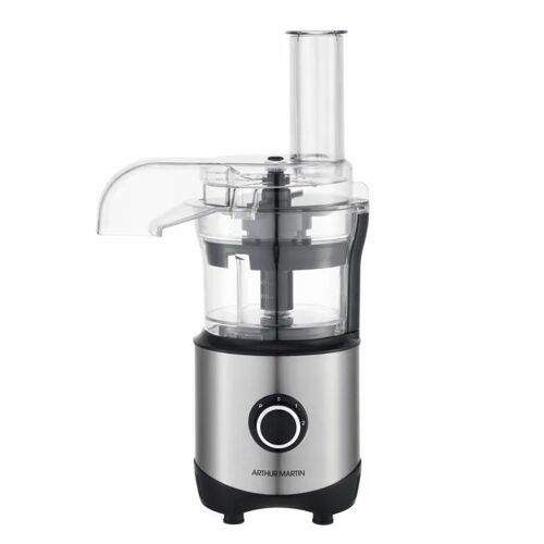Robot multifonction Arthur Martin AM1608AC Inox 300 W 2 vitesses + Pulse, bol 400 ml