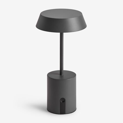 Lampe De Table Led Sans Fil Uliana Gris Graphite