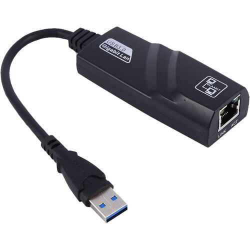 Adaptateur usb 3.0 mâle RJ45 ethernet femelle Gigabit 10/100/1000