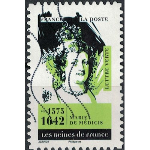 France 2026 Oblitéré Used Les Reines De France Marie De Médicis Y&T Fr 2692