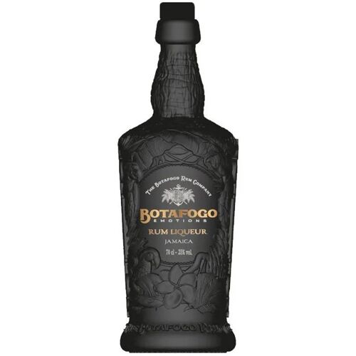 Liqueur De Rhum Botafogo Emotions 35% Vol 70 Cl, Bouteille Noir Et Or