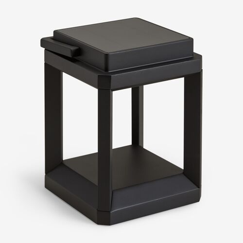 Lampe De Table Solaire Led Sans Fil Pour Extérieur Nualla Noir ¿25 Cm