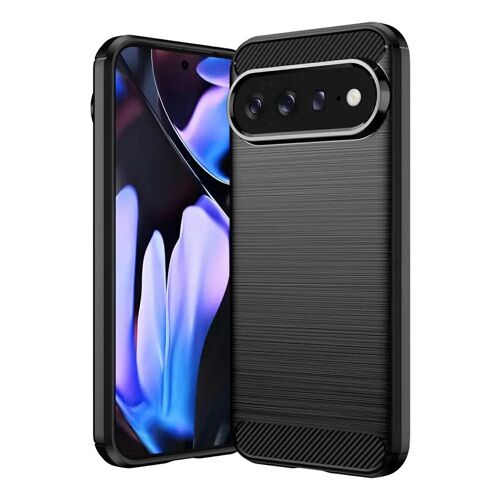 Coque pour Google Pixel 11 Pro XL - housse etui silicone gel carbone + film ecran - NOIR