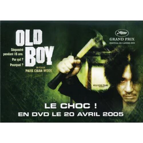 Old Boy, Synopsis Dépliant, De Chan-Wook Park, Avec Choi Min-Sik, Yu Ji-Tae, Kang Hye-Jeong