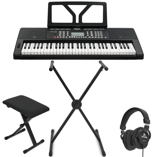 Fazley Fkb-120 Pack Débutant Clavier 61 Touches