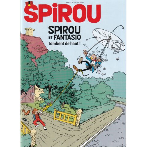 Spirou Magazine N°4602 - 24 Juin 2026 - Spirou Et Fantasio Tombent De Haut