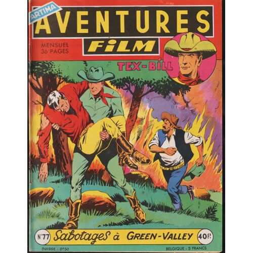Aventures Film / Tex Bill N° 77 - Artima - 1958