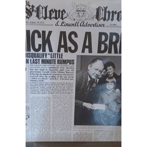 Jethro Tull Thick A Brick