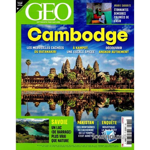 Géo N°570 : Cambodge
