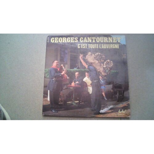 Double Disques Vinyle (33 Tours) De Georges Cantournet / C'Est Toute L'Auvergne