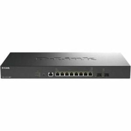 D-Link DXS-1210-10MP/E commutateur réseau Géré L2+ 10G Ethernet (100/1000/10000) Connexion Ethernet, supportant l'alimentation via ce port (PoE) Noir