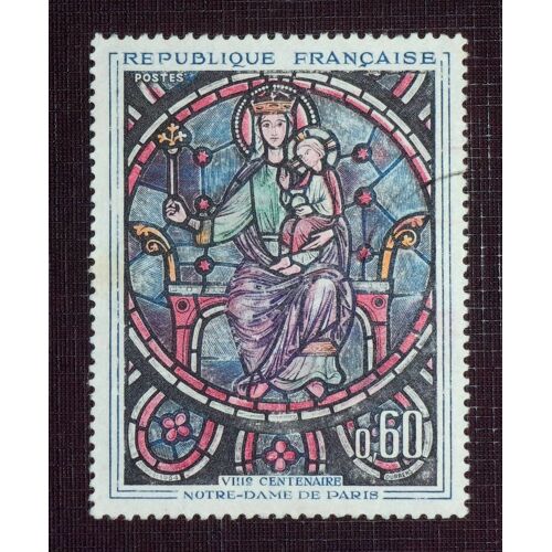 France N° 1419 Oblitéré De 1964 - 60c « 8e Centenaire De Notre-Dame De Paris »