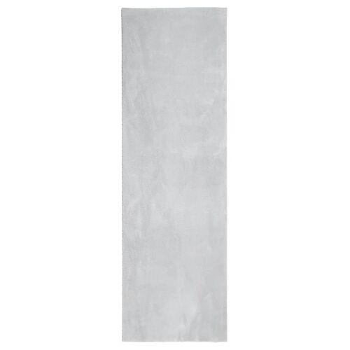 Vidaxl Tapis Huarte À Poils Courts Doux Et Lavable Gris 80x250 Cm