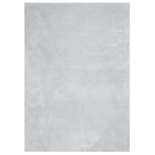 Vidaxl Tapis Huarte À Poils Courts Doux Et Lavable Gris 240x340 Cm